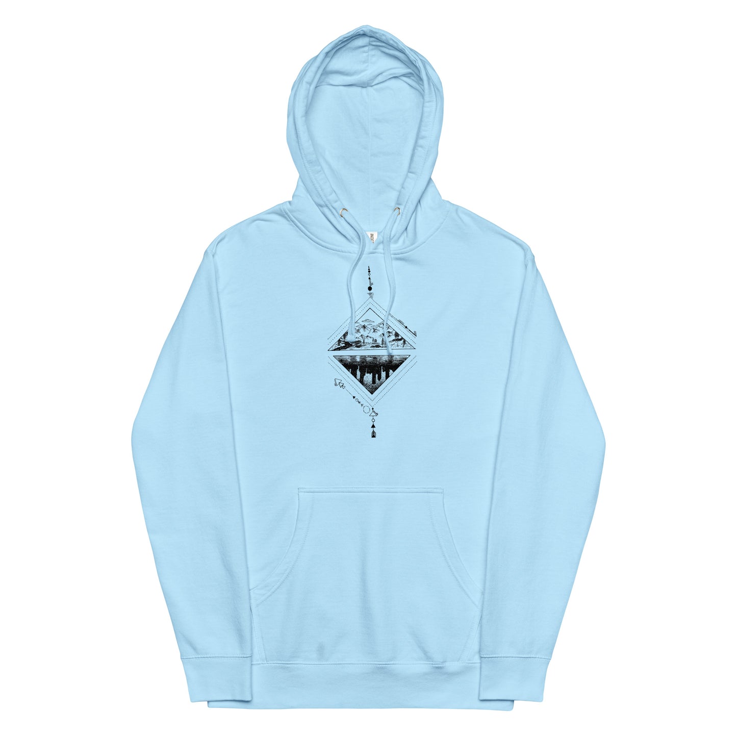 Urban Peaks Unisex Midweight Hoodie