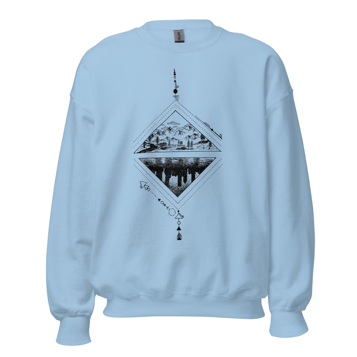 Urban Peaks Unisex Crew Neck Sweatshirt