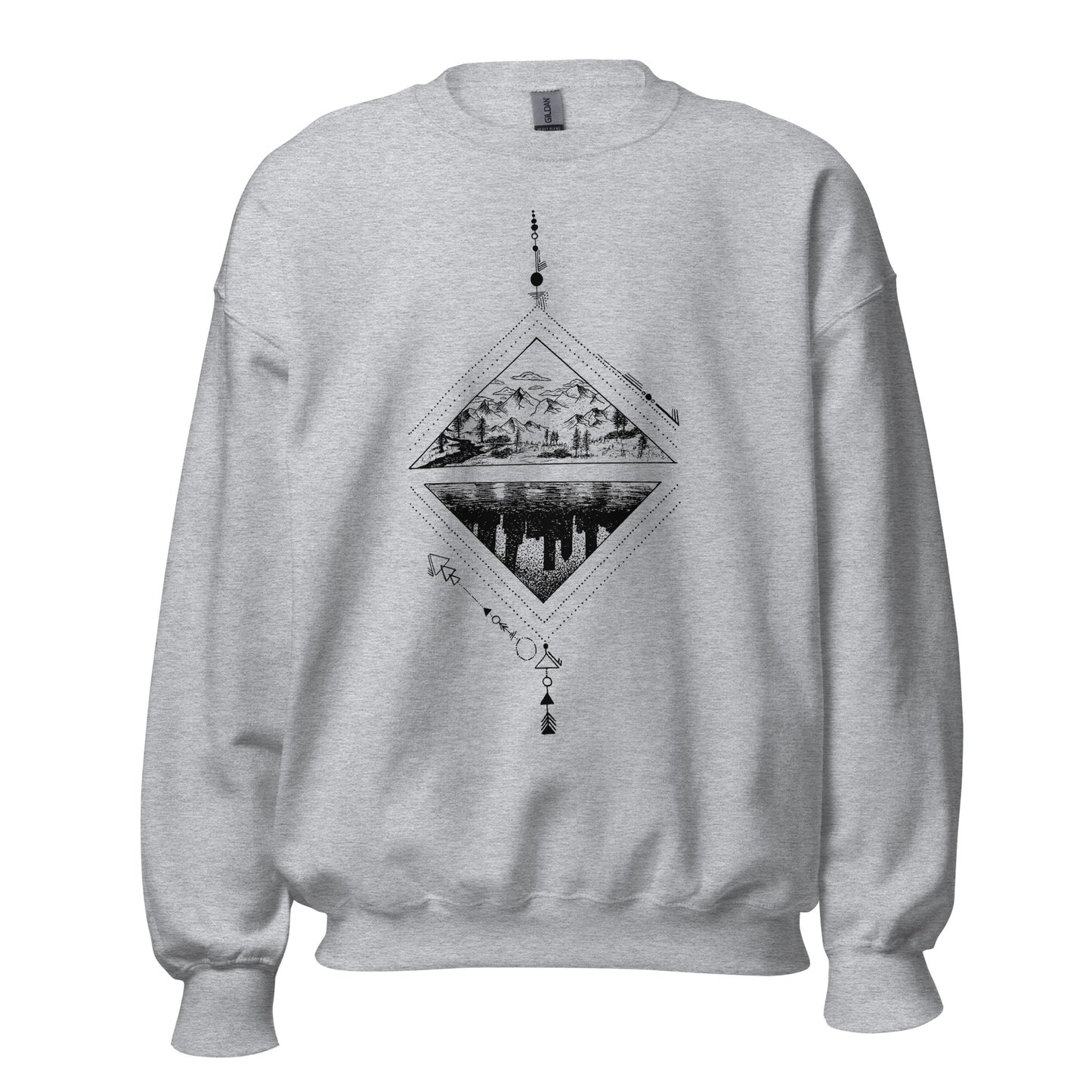 Urban Peaks Unisex Crew Neck Sweatshirt