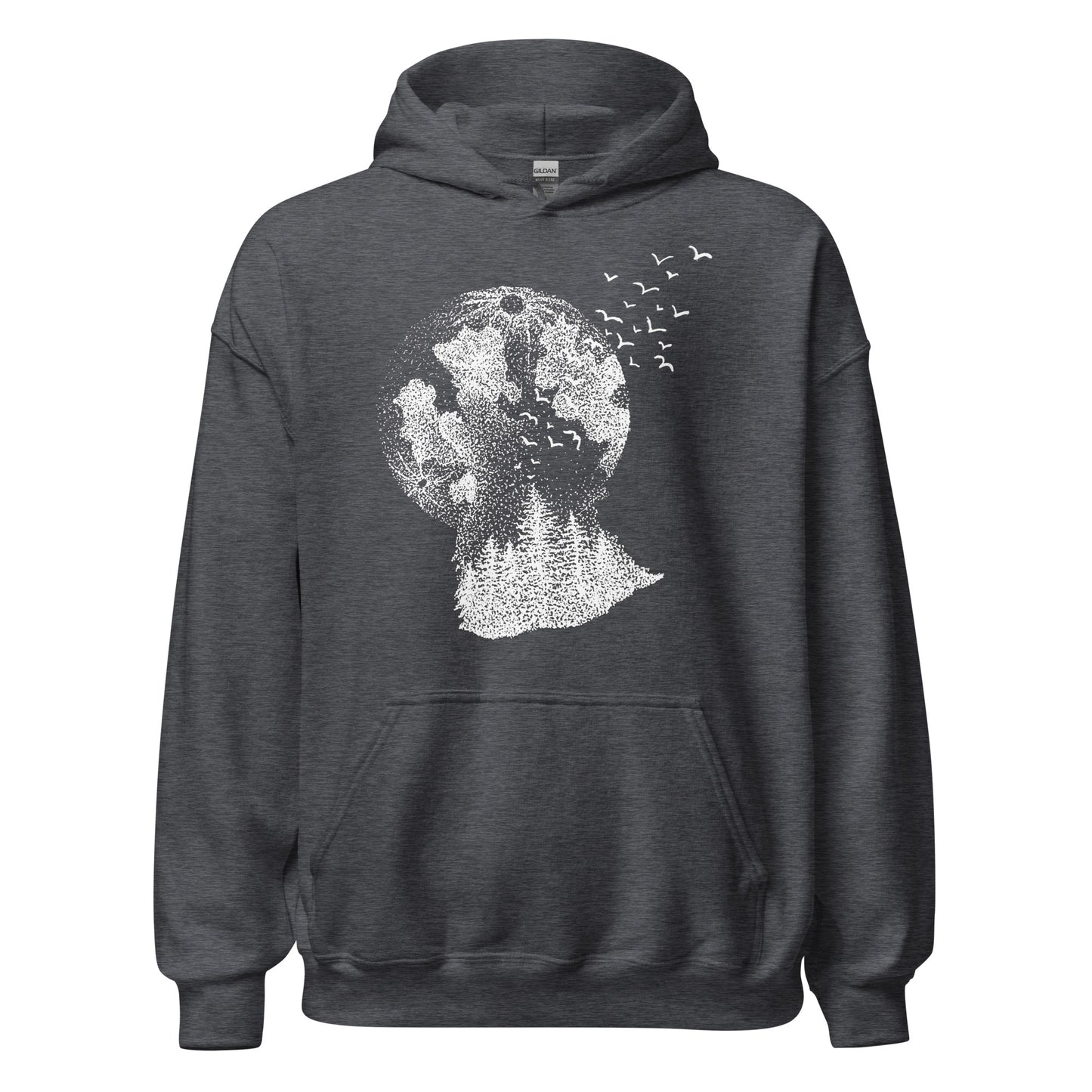 The Wolf and the Cosmos 2 Unisex Heavy Blend Hoodie