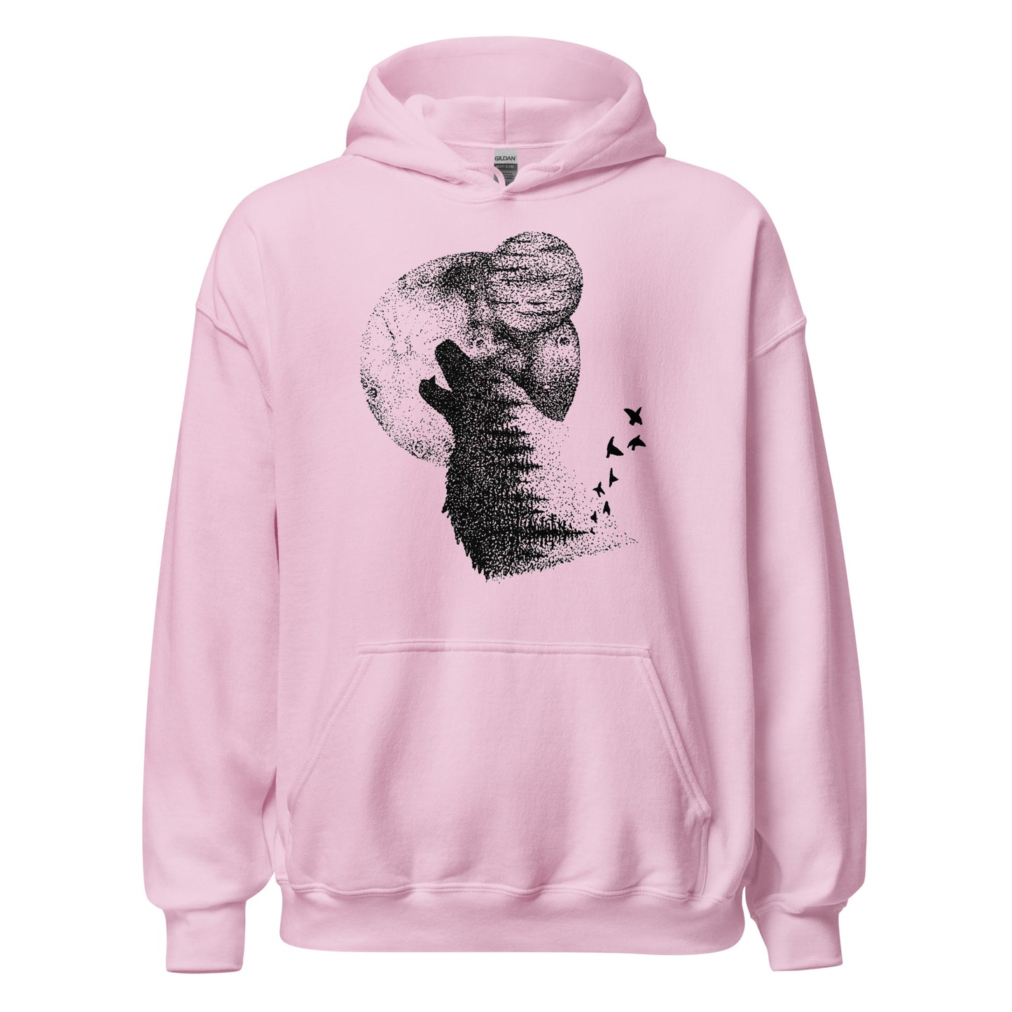 The Wolf and the Cosmos 1 Unisex Heavy Blend Hoodie