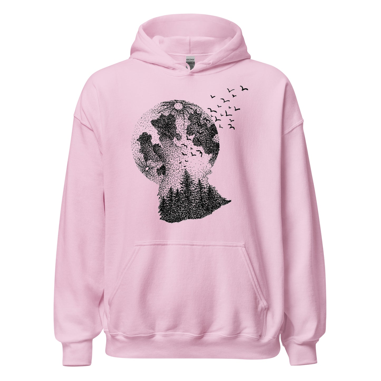 The Wolf and the Cosmos 2 Unisex Heavy Blend Hoodie