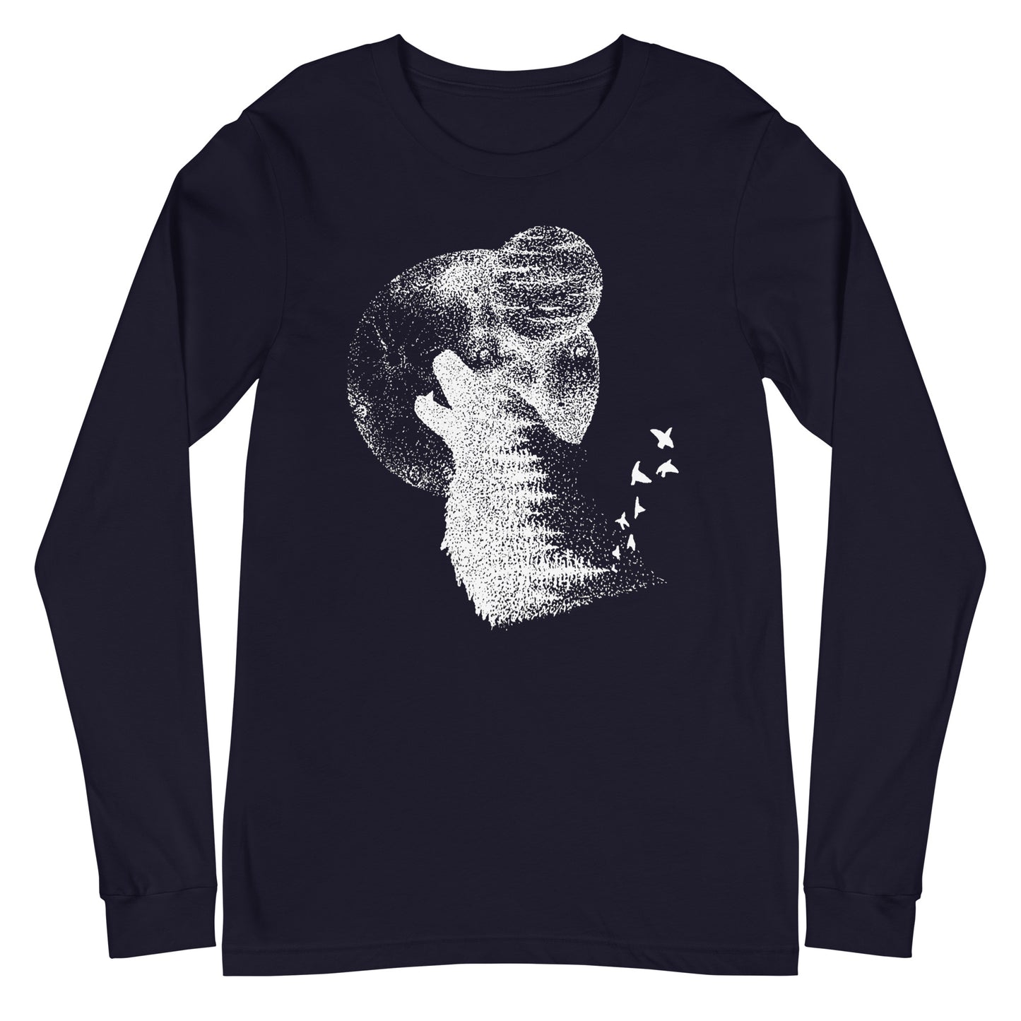 The Wolf and the Cosmos 1 Unisex Long Sleeve Tee